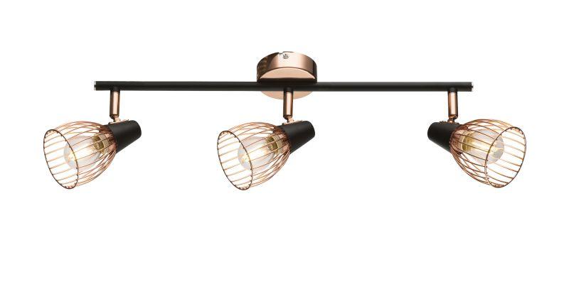 светильник настенно-потолочный спот insolito 7010-703 3хe14 40вт поворотный rivoli б0038137 от BTSprom.by