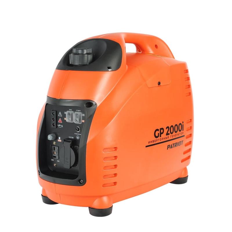 бензогенератор инверторный gp 2000i 1.5/1.8квт уровень шума 58 db 18.5кг patriot 474101035 от BTSprom.by