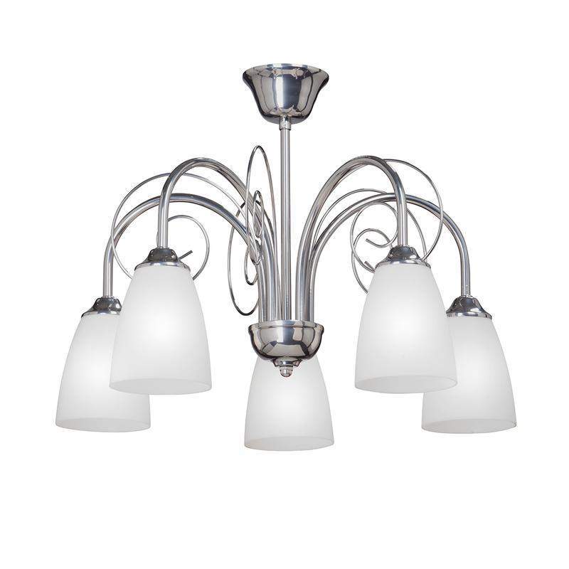  Люстра V3736-9/5PL 5xE14 макс. 40Вт плафон ПП Vitaluce V3736-9/5PL фото в каталоге от BTSprom.by