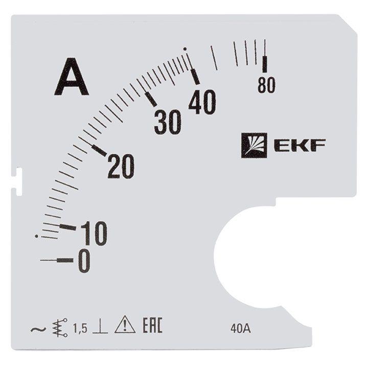 шкала сменная для a961 40/5а-1.5 proxima ekf s-a961-40 от BTSprom.by