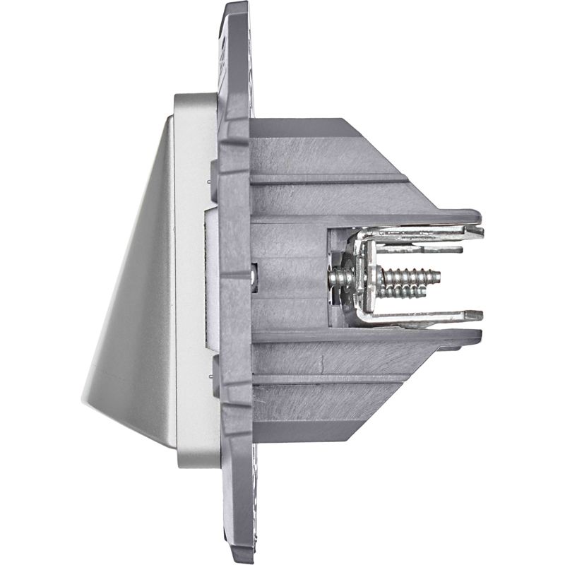  Вывод кабеля Inspiria с зажимом для крепления алюм. IEK 673892 фото в каталоге от BTSprom.by