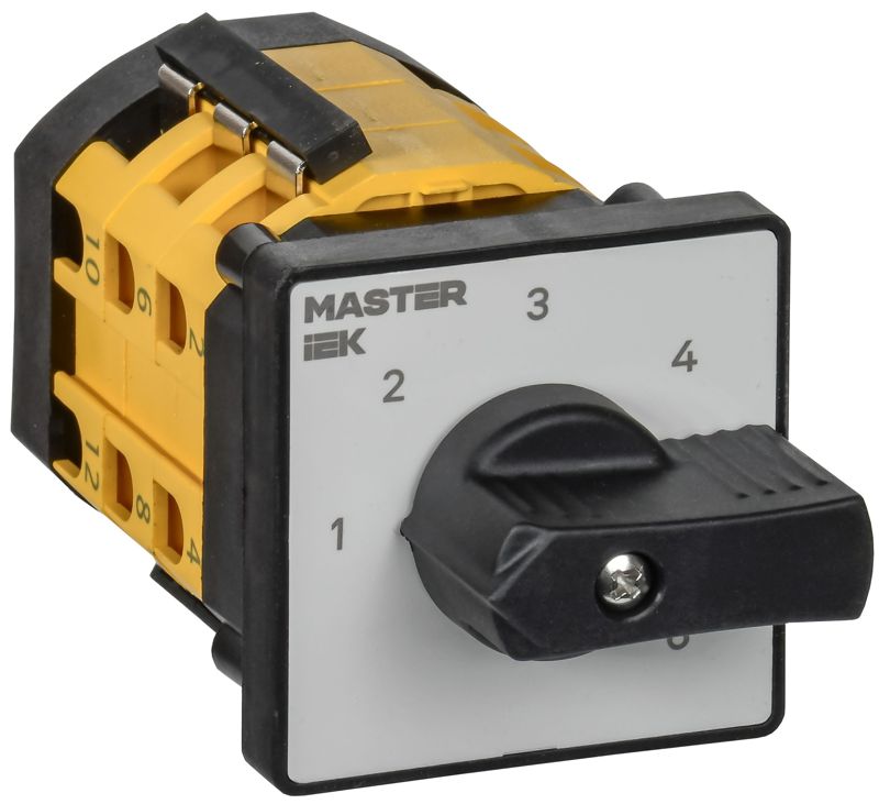 переключатель кулачковый 10а (сх. 85) стандартная рукоятка iek mi-cs10-010-085 от BTSprom.by