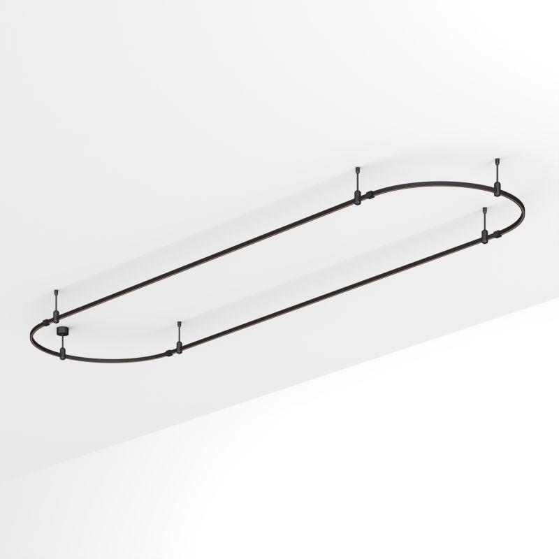 трек art-apriori-oval-rod-200-4000х1000 bk ip20 метал. arlight 048511 от BTSprom.by