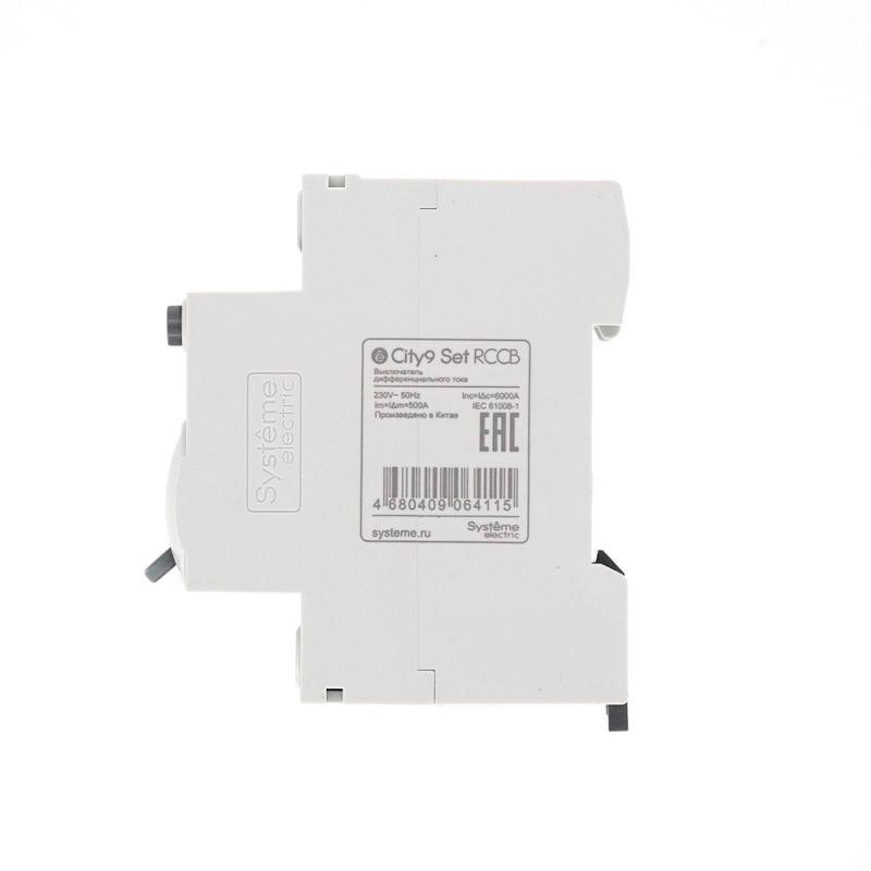  Выключатель дифференциального тока (УЗО) 2п 40А 30мА тип A City9 Set 230В SE C9R68240 фото в каталоге от BTSprom.by