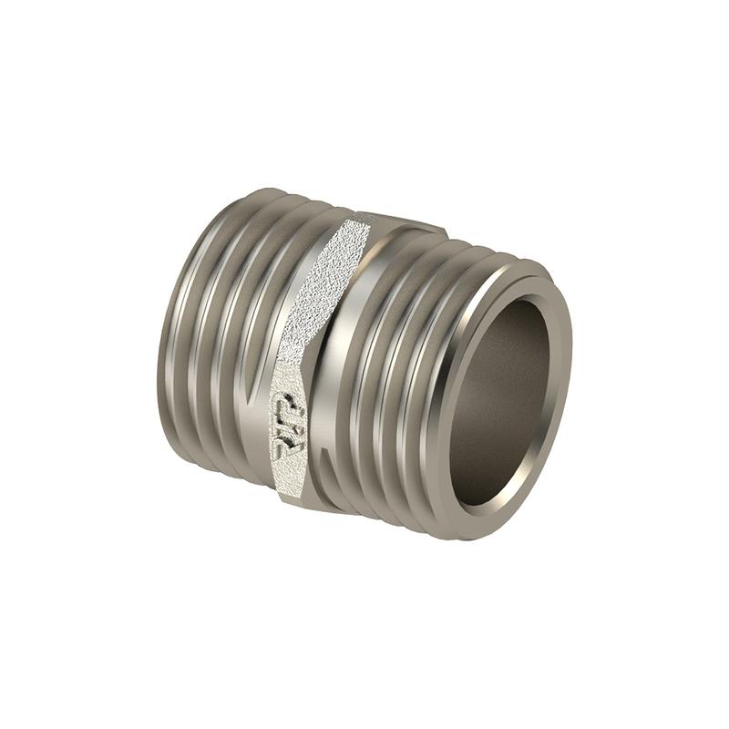 ниппель латунь наружн. резьба 1 1/4дюйм никель rtp 25105 от BTSprom.by