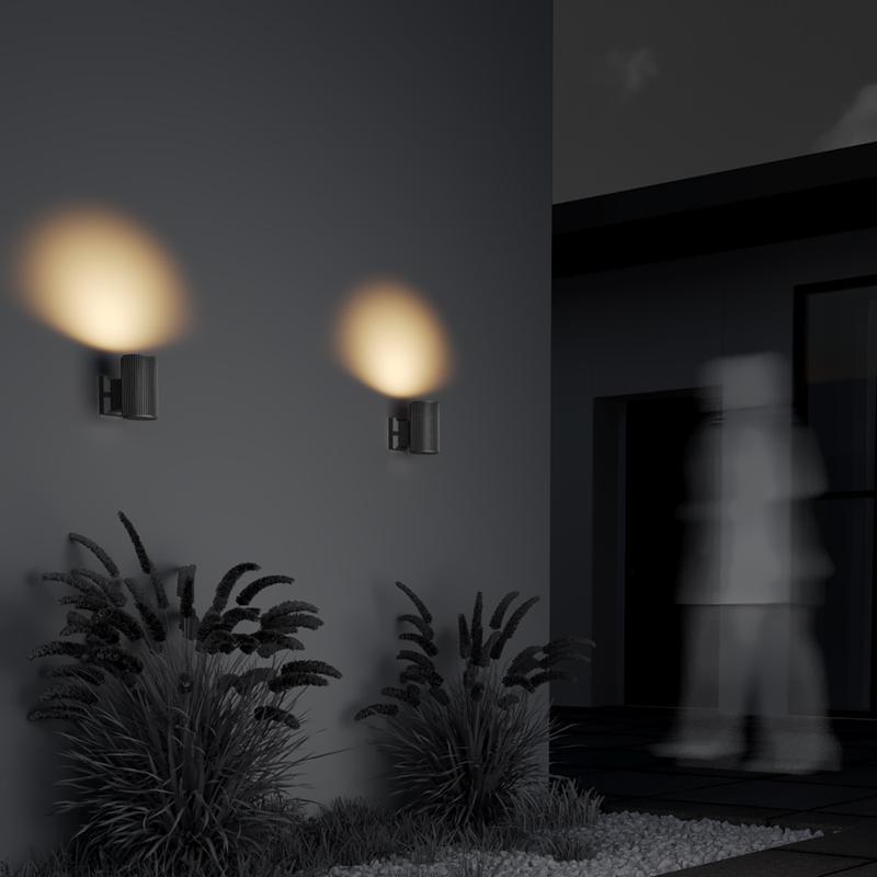  Светильник Rando 1х60Вт E27 IP54 бра настен. Maytoni O419WL-01GR фото в каталоге от BTSprom.by