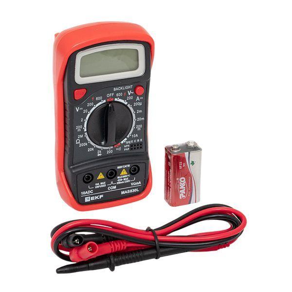  Мультиметр цифровой MAS830L Master EKF In-180701-pm830L фото в каталоге от BTSprom.by