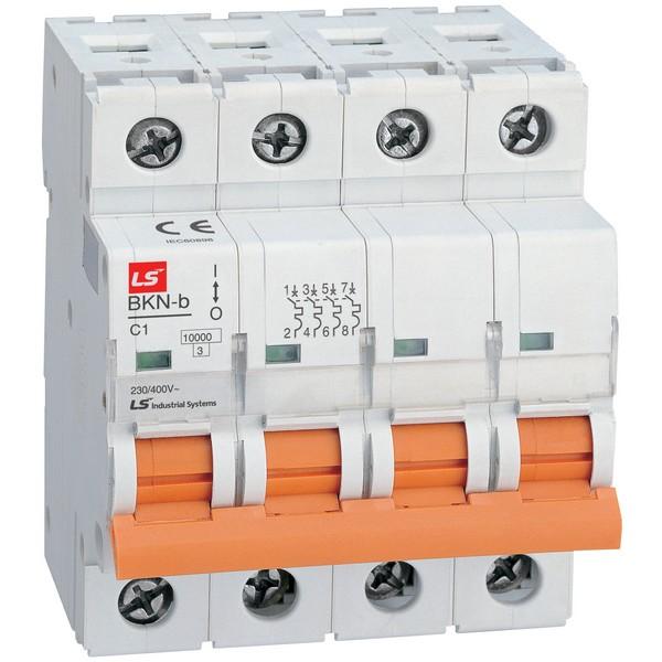 выключатель автоматический модульный 4п d 32а 10ка bkn-b ls electric 061404638b от BTSprom.by