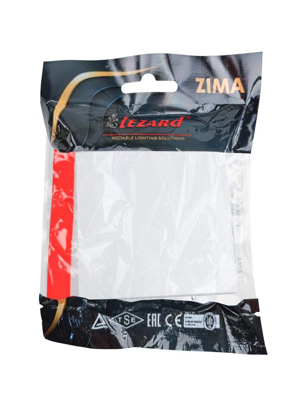  Выключатель 1-кл. СП ZIMA IP20 10А безвинт. зажим бел. LEZARD 704-0288-100QC фото в каталоге от BTSprom.by