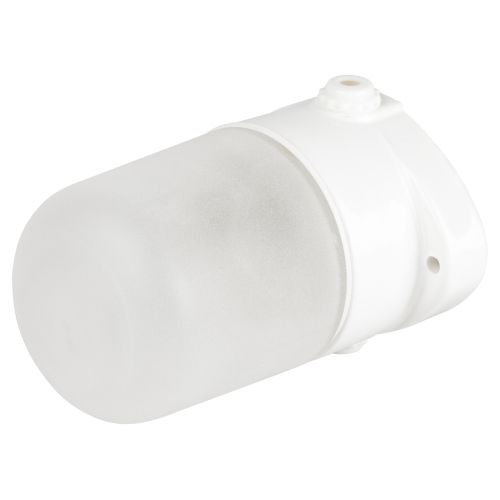  Светильник НББ 02-60-001 для бани керамика/стекло прямой IP54 E27 max 60Вт 135х110х85 бел. Эра Б0064005 фото в каталоге от BTSprom.by