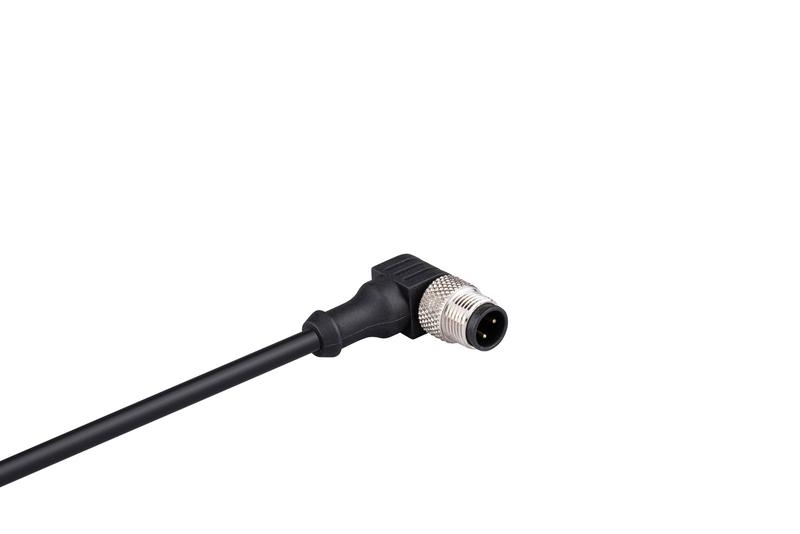 кабель соединительный 2м со штепселем m12х4 90град. пвх ip68 emas skm12f4dxv2 от BTSprom.by