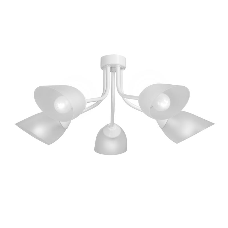 люстра v3184/5pl 5xe14 макс. 40вт плафон пп vitaluce v3184/5pl от BTSprom.by