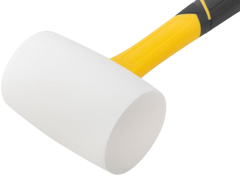  Киянка 80мм 900г фибергласовая ручка резинов. бел. FIT 45520 фото в каталоге от BTSprom.by