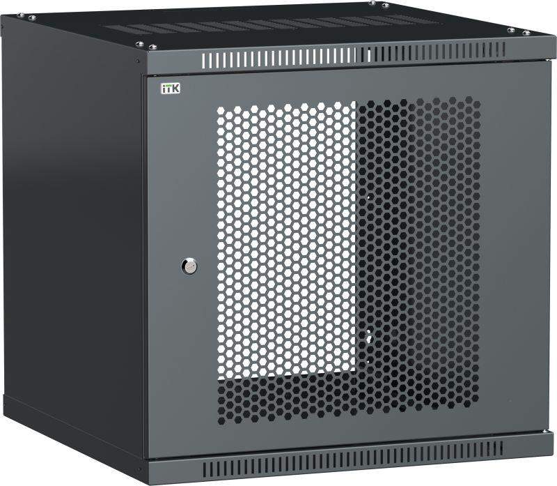 шкаф linea we 9u 600х650мм дверь перфорир. черн. itk lwe5-09u67-pf от BTSprom.by