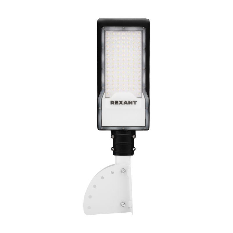  Кронштейн для консольного светильника КР-3.1 накладного монтажа или под бандажную ленту с переменным углом сер. (сталь 2мм 230х150х150 d57) Rexant 607-410 фото в каталоге от BTSprom.by