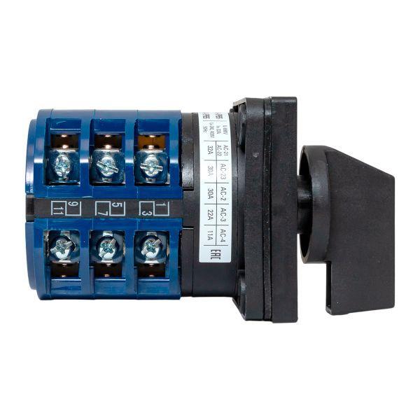  Переключатель кулачковый ПК-1-23 3п 32А "1-0-2" IP65 EKF pk-1-23-32-65 фото в каталоге от BTSprom.by