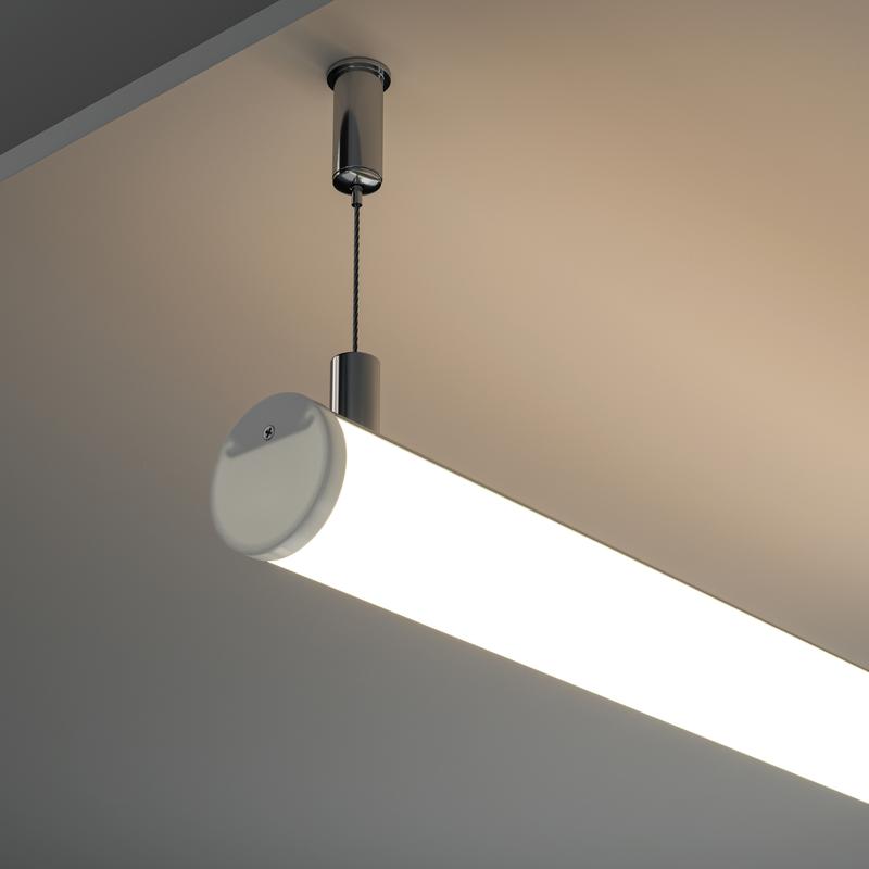  Профиль алюминиевый подвесной D30 Maytoni ALM-D30-S-2M фото в каталоге от BTSprom.by