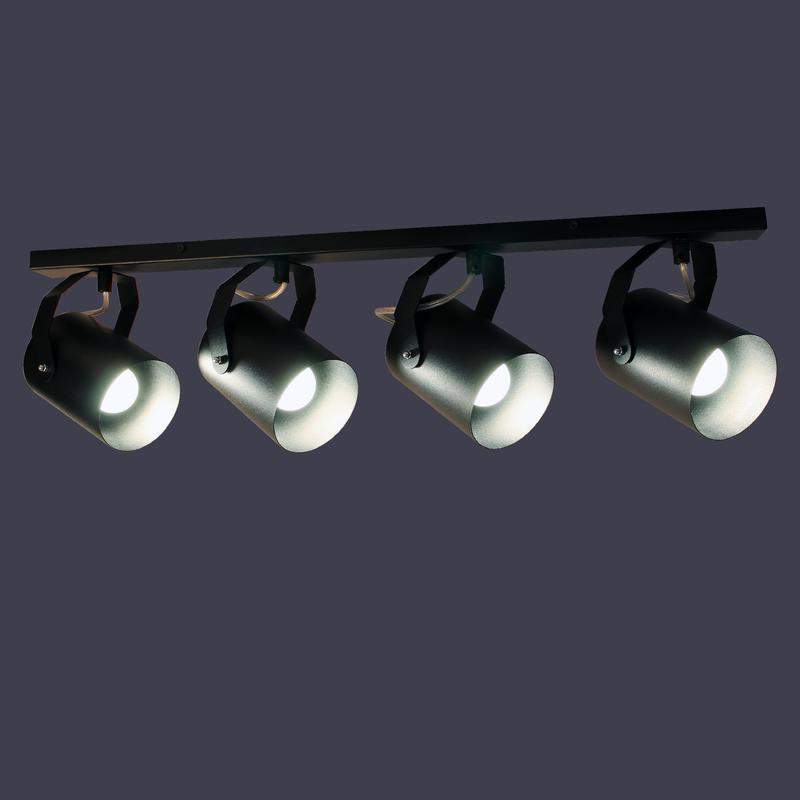  Светильник "Трек" НПБ 01-4х60-514 черн.матов./черн. ИУ Элетех 1005404531 фото в каталоге от BTSprom.by