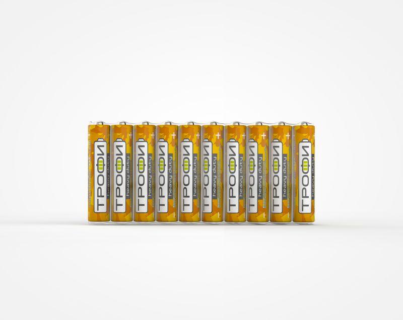 элемент питания солевой aaa/r03 r03-10s classic heavy duty zinc (уп.10шт) трофи б0042309 от BTSprom.by