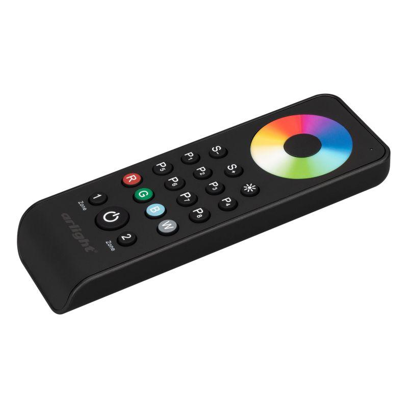 пульт smart-r43-rgbw black (2 зоны 2.4g) ip20 пластик arlight 031938 от BTSprom.by
