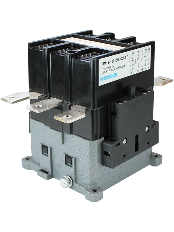 пускатель пм12-100150 ухл4 в 100а кат. 127в ac 2но+2нз ip20 без реле электротехник et515003 от BTSprom.by