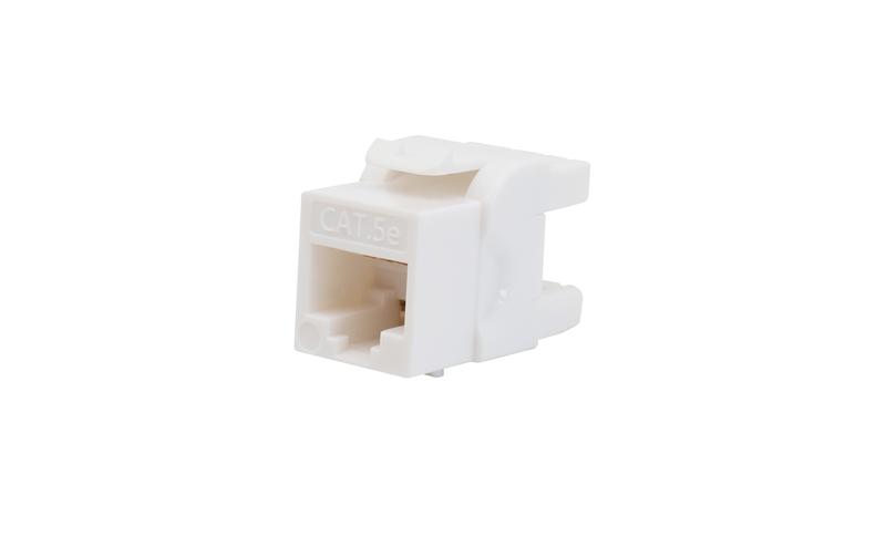 модуль keystone jack кат.5e utp 110 idc 180град. tokov electric tke-ks-5e-180d-utp от BTSprom.by