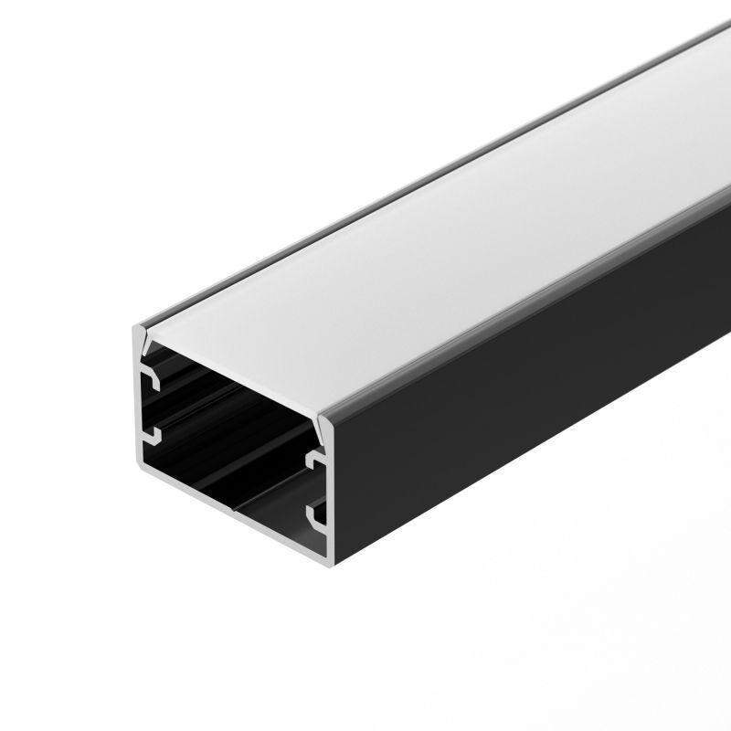 профиль l2000 pls-lock-h16-smt anod black arlight 033295 от BTSprom.by