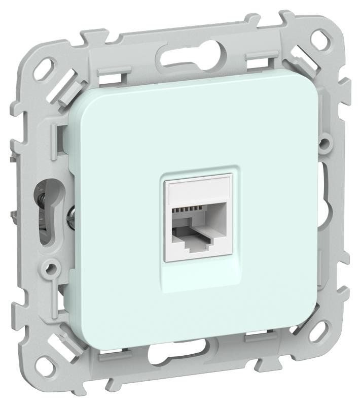 розетка компьютерная сп flite рк6-1-0-флхл rj45 кат.6 utp механизм холод. лед iek fi-k12-2-k94 от BTSprom.by