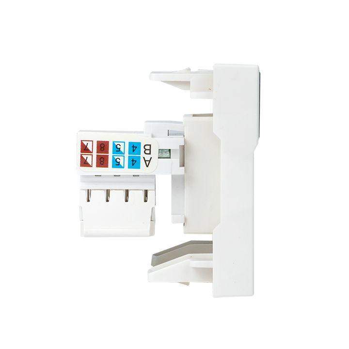  Розетка компьютерная 2мод. RJ45 кат.5E EKF E2MK015E-135-10 фото в каталоге от BTSprom.by