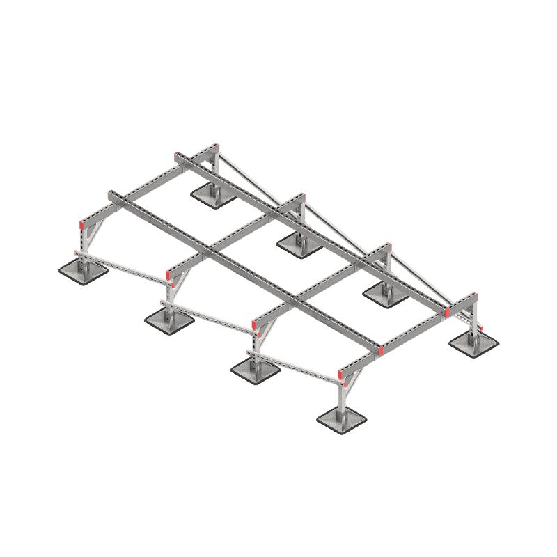 конструкция опорная для установки оборудования technoraptor steelfoot 1500х3000 тип 2 hd км tr0329 от BTSprom.by