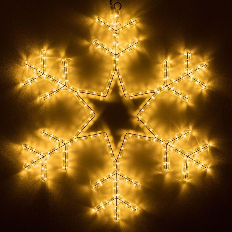 фигура ard-snowflake-m4-750x750-324led warm (230в 18вт) (ip65) ardecoled 034252 от BTSprom.by