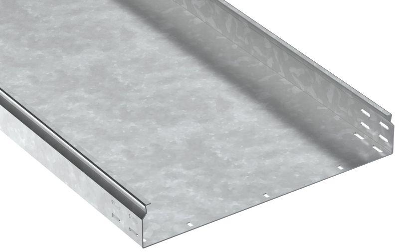 Лоток листовой неперфорир. 80х500 L2000 сталь 1.5мм HDZ ESCA 7 IEK CLN10-080-500-150-2-HDZ от BTSprom.by