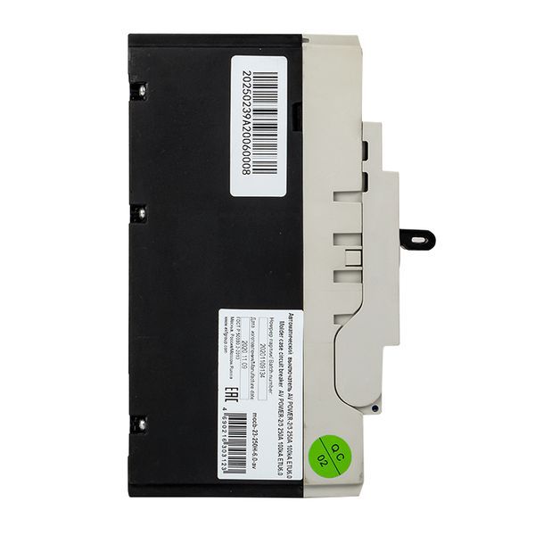  Выключатель автоматический 3п 250А 50кА AV POWER-2/3 ETU6.0 AVERES EKF mccb-23-250-6.0-av фото в каталоге от BTSprom.by
