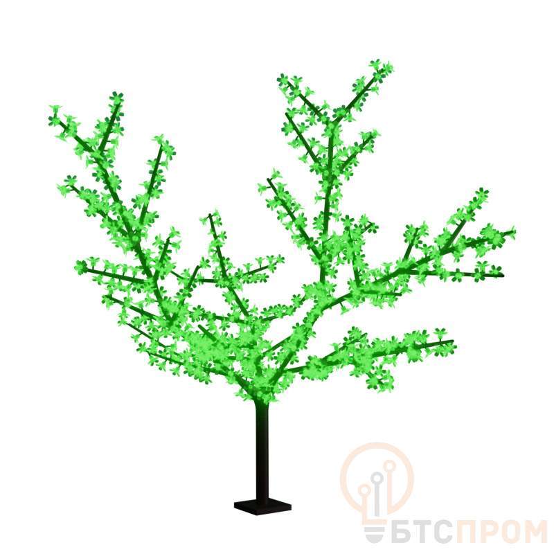  Светодиодное дерево Сакура, H=2,4м, D=2,0м, 5184 диодов, RGB - поставка под заказ фото в каталоге от BTSprom.by