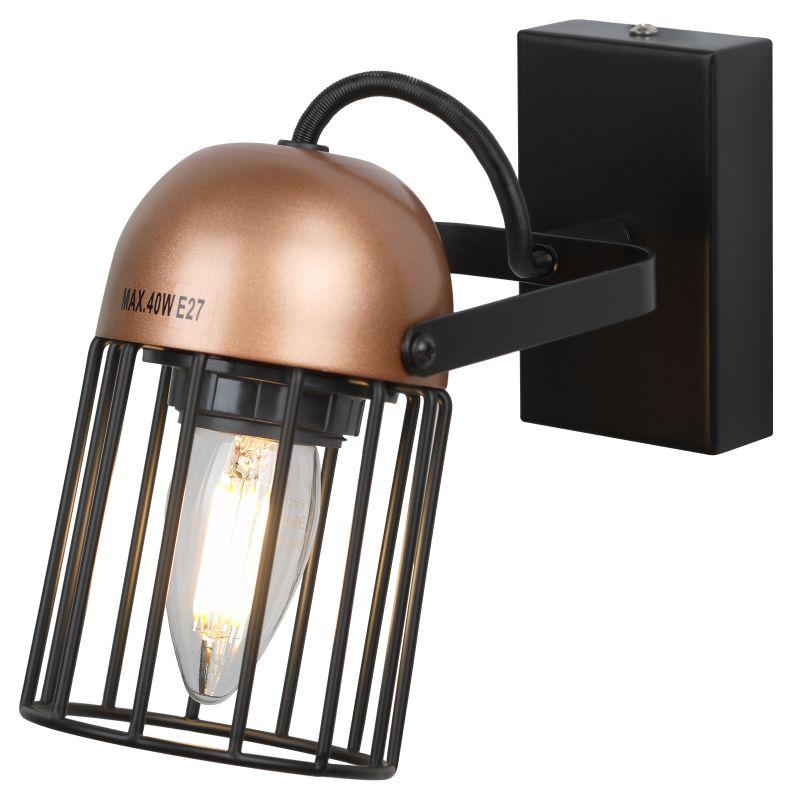 светильник настенно-потолочный спот anemon 5062-701 поворотн. 1хe27 40вт лофт - кантри rivoli б0047363 от BTSprom.by