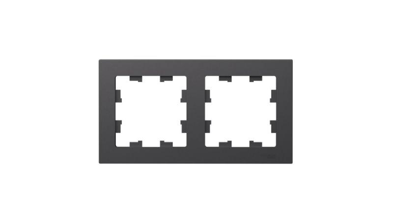  Рамка 2-м AtlasDesign универс. базальт SE ATN001402 фото в каталоге от BTSprom.by