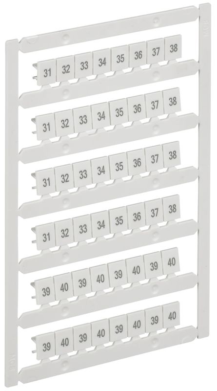 маркер для cts 6кв.мм/cp 10кв.мм "31-40" armafix iek af-ct10d-m-006-04 от BTSprom.by