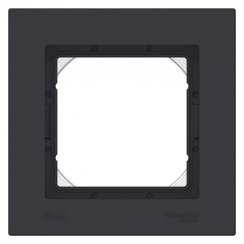  Рамка 1-м AtlasDesign Aqua IP44 карбон SE ATN441001 фото в каталоге от BTSprom.by