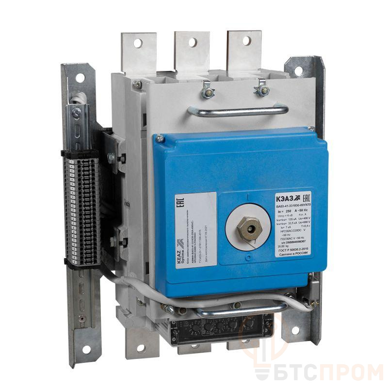 Блок замены автоматического выключателя 250А АВМ4Н-ВА53-41-331810 690AC НР=230В AC/220В DC КЭАЗ 290944 фото в каталоге от BTSprom.by  Блок замены автоматического выключателя 250А АВМ4Н-ВА53-41-331810 690AC НР=230В AC/220В DC КЭАЗ 290944 фото в каталоге от BTSprom.by