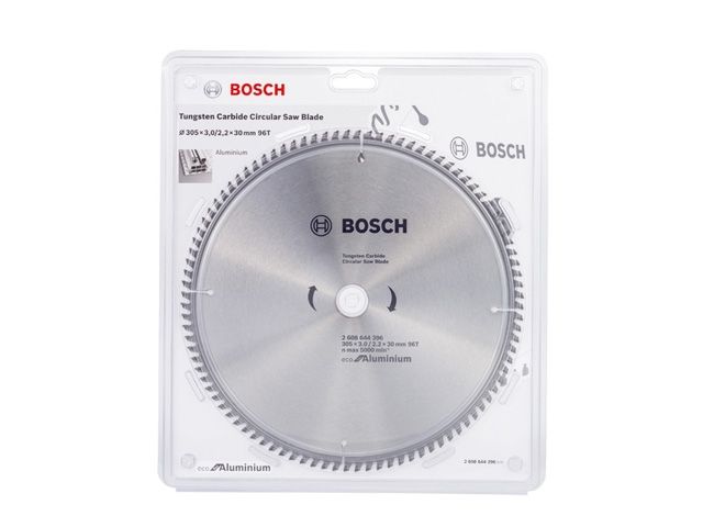 диск пильный 305х30 мм 96 зуб. универсальный eco aluminium bosch (твердоспл. зуб) 2608644396 от BTSprom.by