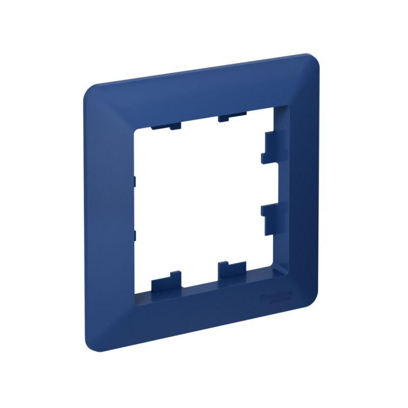 рамка 1-м atlasdesign air аквамарин/дым. черн. se atn221101 от BTSprom.by