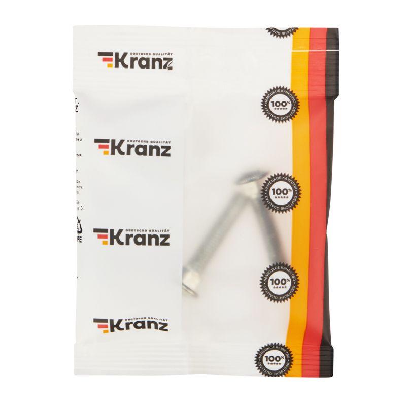  Болт мебельный DIN 603 8х40 (уп.2шт) Kranz 1301-0840-4 фото в каталоге от BTSprom.by