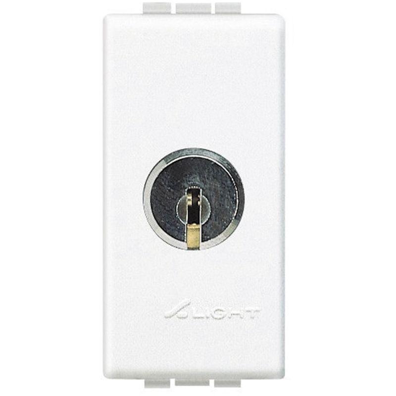 переключатель 1-кл. 2п сп livinglight 16а ip20 1п с ключом бел. leg btc n4022 от BTSprom.by
