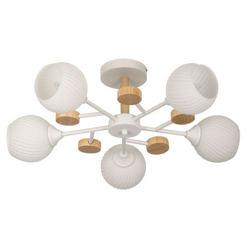  Люстра Chiara 9180-305 60Вт 5хE27 60Вт модерн Rivoli Б0068452 фото в каталоге от BTSprom.by