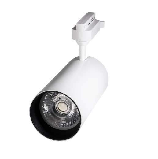 светильник светодиодный трековый ptr 0740 40вт 4000к ip40 24град. wh бел. pro jazzway 5017276 от BTSprom.by