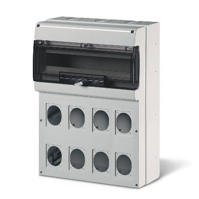 корпус на 24 модуля и 8 постов с основанием 70х87мм тип m550 dkc dis6725822 от BTSprom.by