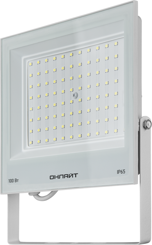 прожектор светодиодный 90 140 ofl-100-6k-wh-ip65-led 100вт 6000к ip65 8000лм бел. онлайт 90140 от BTSprom.by