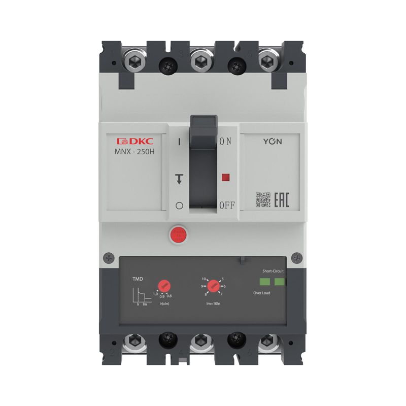  Выключатель автоматический 3P 200А 150кА pro MNX250H при AC415V расцепитель TMD YON MNX250H3PTMD0200 фото в каталоге от BTSprom.by