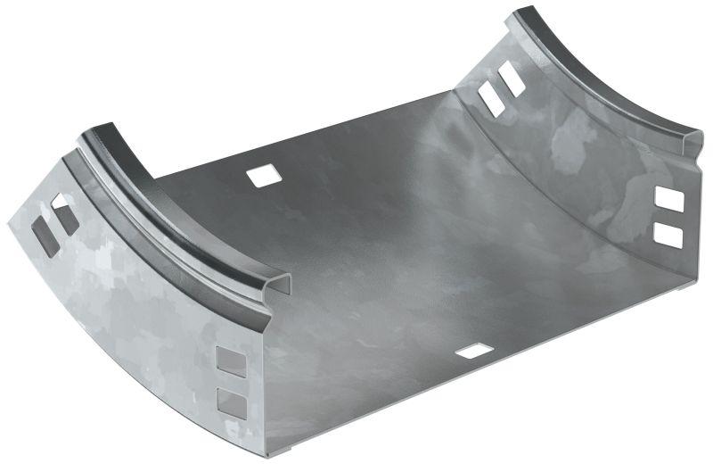 Угол для лотка плавный 45град. 400х80 В10 ESCA HDZ IEK CPV51-0-45-080-400-HDZ от BTSprom.by