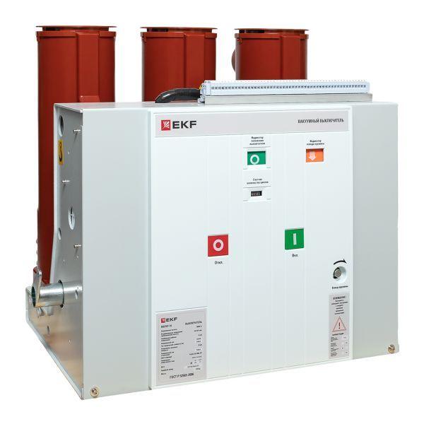 выключатель вакуумный bb/ekf-10-1250-25-210 стац. исполнения с правой и левой блокировкой с 2 ток. катушками откл. 5а опер. ток 220в ac/dc ekf ppt22t2plb21s1225 от BTSprom.by